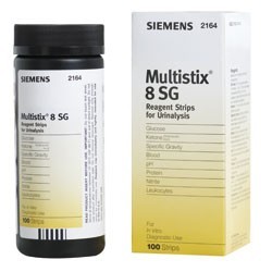 Bandelettes urinaire réactives Multistix 8SG
