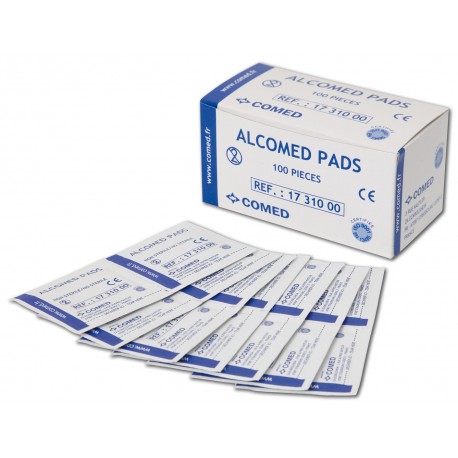 TAMPON D'ALCOOL ALCOMED PADS
